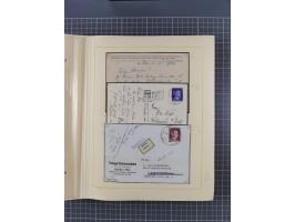 1859/1975 (ca.), postfrische/ungebrauchte und gestempelte Themensammlung “Der imperialistische Weltkrieg 1914/18”, inkl. Kolo