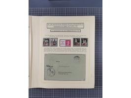 1859/1975 (ca.), postfrische/ungebrauchte und gestempelte Themensammlung “Der imperialistische Weltkrieg 1914/18”, inkl. Kolo