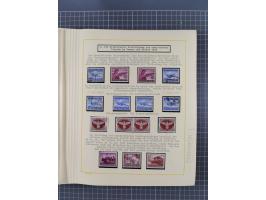 1859/1975 (ca.), postfrische/ungebrauchte und gestempelte Themensammlung “Der imperialistische Weltkrieg 1914/18”, inkl. Kolo