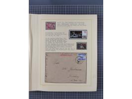 1859/1975 (ca.), postfrische/ungebrauchte und gestempelte Themensammlung “Der imperialistische Weltkrieg 1914/18”, inkl. Kolo