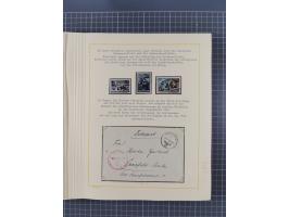 1859/1975 (ca.), postfrische/ungebrauchte und gestempelte Themensammlung “Der imperialistische Weltkrieg 1914/18”, inkl. Kolo