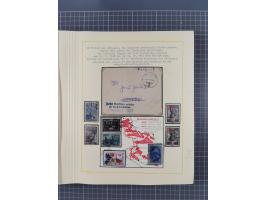 1859/1975 (ca.), postfrische/ungebrauchte und gestempelte Themensammlung “Der imperialistische Weltkrieg 1914/18”, inkl. Kolo