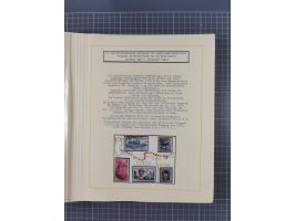 1859/1975 (ca.), postfrische/ungebrauchte und gestempelte Themensammlung “Der imperialistische Weltkrieg 1914/18”, inkl. Kolo