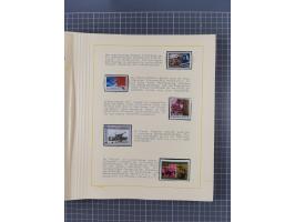 1859/1975 (ca.), postfrische/ungebrauchte und gestempelte Themensammlung “Der imperialistische Weltkrieg 1914/18”, inkl. Kolo