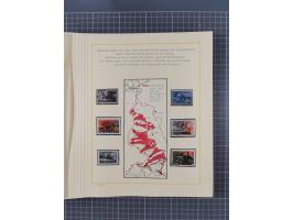 1859/1975 (ca.), postfrische/ungebrauchte und gestempelte Themensammlung “Der imperialistische Weltkrieg 1914/18”, inkl. Kolo