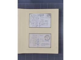 1859/1975 (ca.), postfrische/ungebrauchte und gestempelte Themensammlung “Der imperialistische Weltkrieg 1914/18”, inkl. Kolo