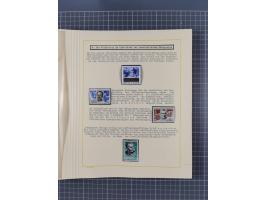 1859/1975 (ca.), postfrische/ungebrauchte und gestempelte Themensammlung “Der imperialistische Weltkrieg 1914/18”, inkl. Kolo