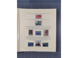 1859/1975 (ca.), postfrische/ungebrauchte und gestempelte Themensammlung “Der imperialistische Weltkrieg 1914/18”, inkl. Kolo