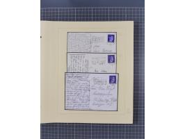 1859/1975 (ca.), postfrische/ungebrauchte und gestempelte Themensammlung “Der imperialistische Weltkrieg 1914/18”, inkl. Kolo