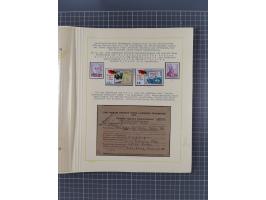 1859/1975 (ca.), postfrische/ungebrauchte und gestempelte Themensammlung “Der imperialistische Weltkrieg 1914/18”, inkl. Kolo