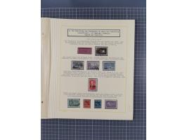 1859/1975 (ca.), postfrische/ungebrauchte und gestempelte Themensammlung “Der imperialistische Weltkrieg 1914/18”, inkl. Kolo