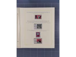 1859/1975 (ca.), postfrische/ungebrauchte und gestempelte Themensammlung “Der imperialistische Weltkrieg 1914/18”, inkl. Kolo