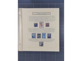 1859/1975 (ca.), postfrische/ungebrauchte und gestempelte Themensammlung “Der imperialistische Weltkrieg 1914/18”, inkl. Kolo