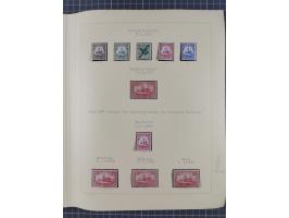 1859/1975 (ca.), postfrische/ungebrauchte und gestempelte Themensammlung “Der imperialistische Weltkrieg 1914/18”, inkl. Kolo