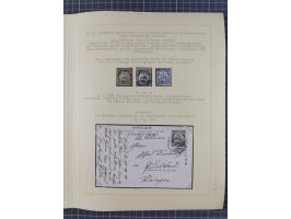 1859/1975 (ca.), postfrische/ungebrauchte und gestempelte Themensammlung “Der imperialistische Weltkrieg 1914/18”, inkl. Kolo