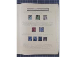 1859/1975 (ca.), postfrische/ungebrauchte und gestempelte Themensammlung “Der imperialistische Weltkrieg 1914/18”, inkl. Kolo