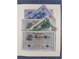 1859/1975 (ca.), postfrische/ungebrauchte und gestempelte Themensammlung “Der imperialistische Weltkrieg 1914/18”, inkl. Kolo