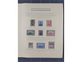 1859/1975 (ca.), postfrische/ungebrauchte und gestempelte Themensammlung “Der imperialistische Weltkrieg 1914/18”, inkl. Kolo