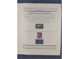 1859/1975 (ca.), postfrische/ungebrauchte und gestempelte Themensammlung “Der imperialistische Weltkrieg 1914/18”, inkl. Kolo