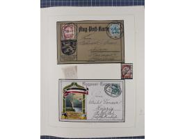 1859/1975 (ca.), postfrische/ungebrauchte und gestempelte Themensammlung “Der imperialistische Weltkrieg 1914/18”, inkl. Kolo