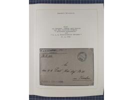 1859/1975 (ca.), postfrische/ungebrauchte und gestempelte Themensammlung “Der imperialistische Weltkrieg 1914/18”, inkl. Kolo