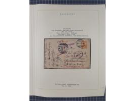 1859/1975 (ca.), postfrische/ungebrauchte und gestempelte Themensammlung “Der imperialistische Weltkrieg 1914/18”, inkl. Kolo