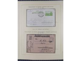 1859/1975 (ca.), postfrische/ungebrauchte und gestempelte Themensammlung “Der imperialistische Weltkrieg 1914/18”, inkl. Kolo