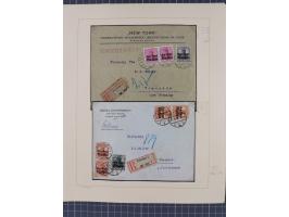 1859/1975 (ca.), postfrische/ungebrauchte und gestempelte Themensammlung “Der imperialistische Weltkrieg 1914/18”, inkl. Kolo