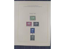 1859/1975 (ca.), postfrische/ungebrauchte und gestempelte Themensammlung “Der imperialistische Weltkrieg 1914/18”, inkl. Kolo