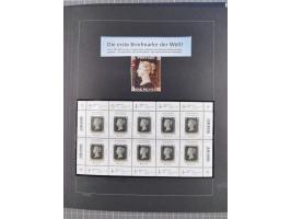 1859/1975 (ca.), postfrische/ungebrauchte und gestempelte Themensammlung “Der imperialistische Weltkrieg 1914/18”, inkl. Kolo