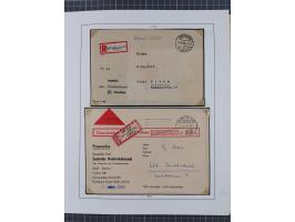 1859/1975 (ca.), postfrische/ungebrauchte und gestempelte Themensammlung “Der imperialistische Weltkrieg 1914/18”, inkl. Kolo