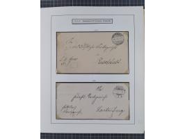 1859/1975 (ca.), postfrische/ungebrauchte und gestempelte Themensammlung “Der imperialistische Weltkrieg 1914/18”, inkl. Kolo