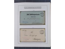 1859/1975 (ca.), postfrische/ungebrauchte und gestempelte Themensammlung “Der imperialistische Weltkrieg 1914/18”, inkl. Kolo