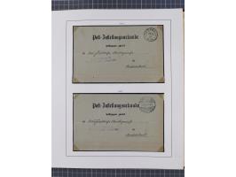 1859/1975 (ca.), postfrische/ungebrauchte und gestempelte Themensammlung “Der imperialistische Weltkrieg 1914/18”, inkl. Kolo