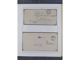 1859/1975 (ca.), postfrische/ungebrauchte und gestempelte Themensammlung “Der imperialistische Weltkrieg 1914/18”, inkl. Kolo