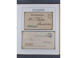 1859/1975 (ca.), postfrische/ungebrauchte und gestempelte Themensammlung “Der imperialistische Weltkrieg 1914/18”, inkl. Kolo