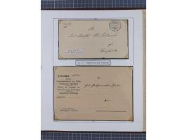 1859/1975 (ca.), postfrische/ungebrauchte und gestempelte Themensammlung “Der imperialistische Weltkrieg 1914/18”, inkl. Kolo