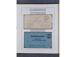 1859/1975 (ca.), postfrische/ungebrauchte und gestempelte Themensammlung “Der imperialistische Weltkrieg 1914/18”, inkl. Kolo