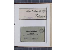1859/1975 (ca.), postfrische/ungebrauchte und gestempelte Themensammlung “Der imperialistische Weltkrieg 1914/18”, inkl. Kolo