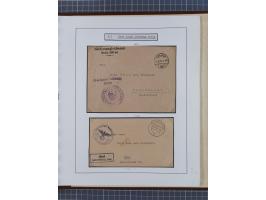 1859/1975 (ca.), postfrische/ungebrauchte und gestempelte Themensammlung “Der imperialistische Weltkrieg 1914/18”, inkl. Kolo