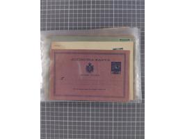 1859/1975 (ca.), postfrische/ungebrauchte und gestempelte Themensammlung “Der imperialistische Weltkrieg 1914/18”, inkl. Kolo