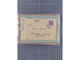 1859/1975 (ca.), postfrische/ungebrauchte und gestempelte Themensammlung “Der imperialistische Weltkrieg 1914/18”, inkl. Kolo