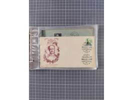 1859/1975 (ca.), postfrische/ungebrauchte und gestempelte Themensammlung “Der imperialistische Weltkrieg 1914/18”, inkl. Kolo