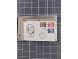 1859/1975 (ca.), postfrische/ungebrauchte und gestempelte Themensammlung “Der imperialistische Weltkrieg 1914/18”, inkl. Kolo