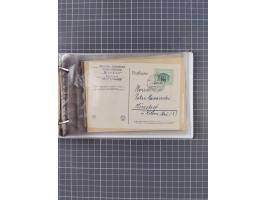 1859/1975 (ca.), postfrische/ungebrauchte und gestempelte Themensammlung “Der imperialistische Weltkrieg 1914/18”, inkl. Kolo