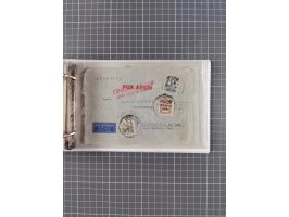 1859/1975 (ca.), postfrische/ungebrauchte und gestempelte Themensammlung “Der imperialistische Weltkrieg 1914/18”, inkl. Kolo