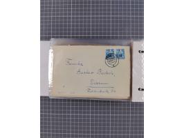 1859/1975 (ca.), postfrische/ungebrauchte und gestempelte Themensammlung “Der imperialistische Weltkrieg 1914/18”, inkl. Kolo