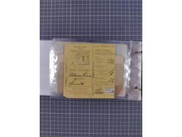 1859/1975 (ca.), postfrische/ungebrauchte und gestempelte Themensammlung “Der imperialistische Weltkrieg 1914/18”, inkl. Kolo