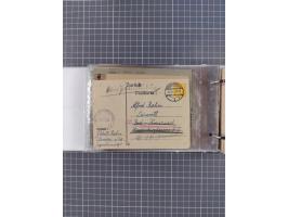 1859/1975 (ca.), postfrische/ungebrauchte und gestempelte Themensammlung “Der imperialistische Weltkrieg 1914/18”, inkl. Kolo