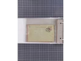 1859/1975 (ca.), postfrische/ungebrauchte und gestempelte Themensammlung “Der imperialistische Weltkrieg 1914/18”, inkl. Kolo